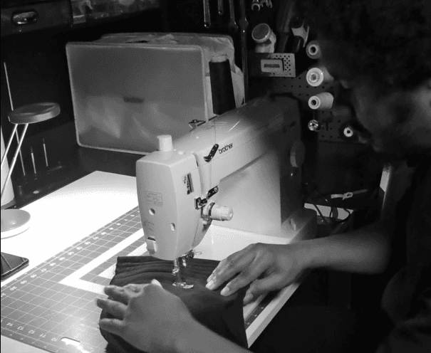 Handcrafted production of a Milos BG garment